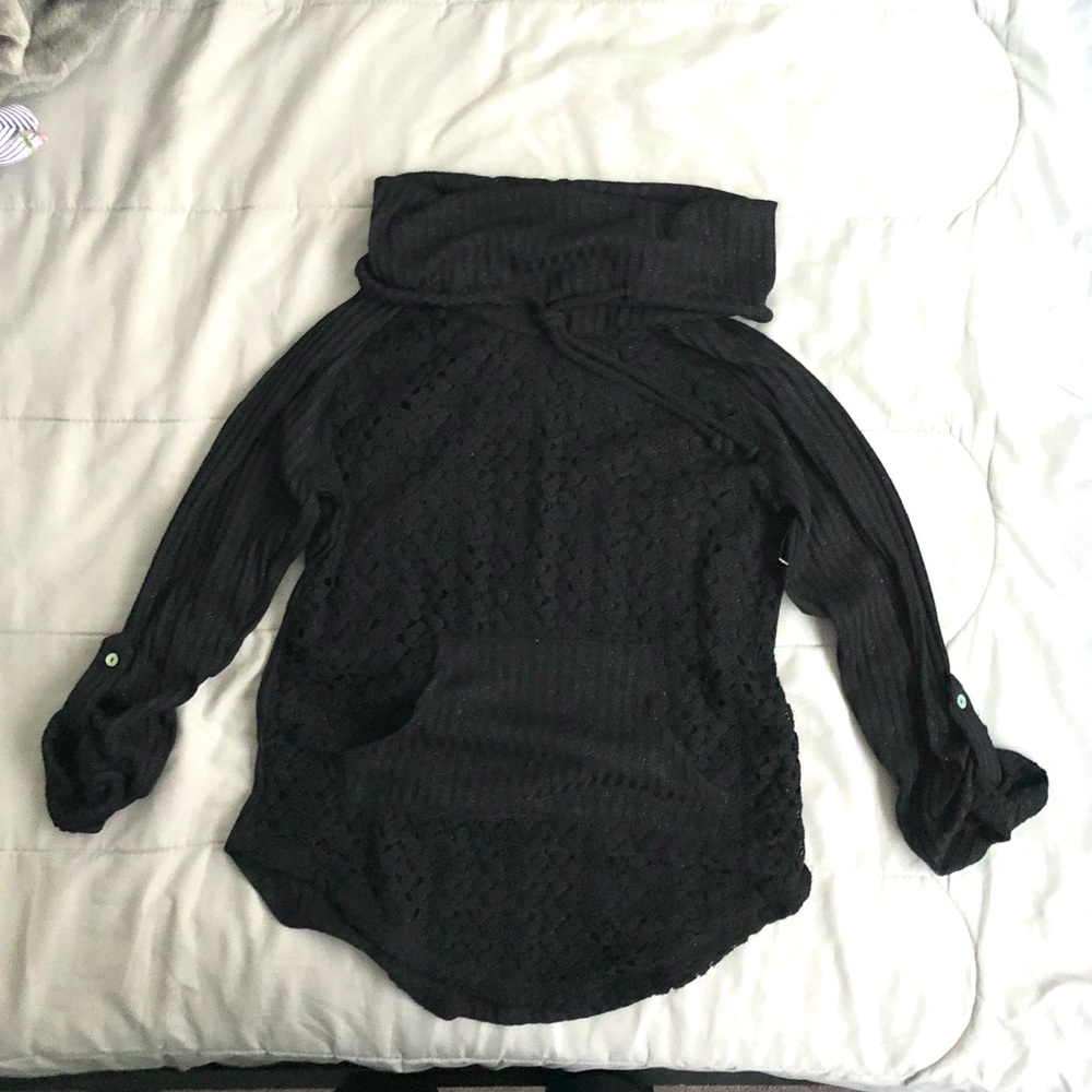 NOBO Black Glittery Sweater